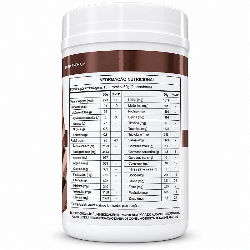 Whey Protein Supreme 900g Sabor Brownie de Chocolate