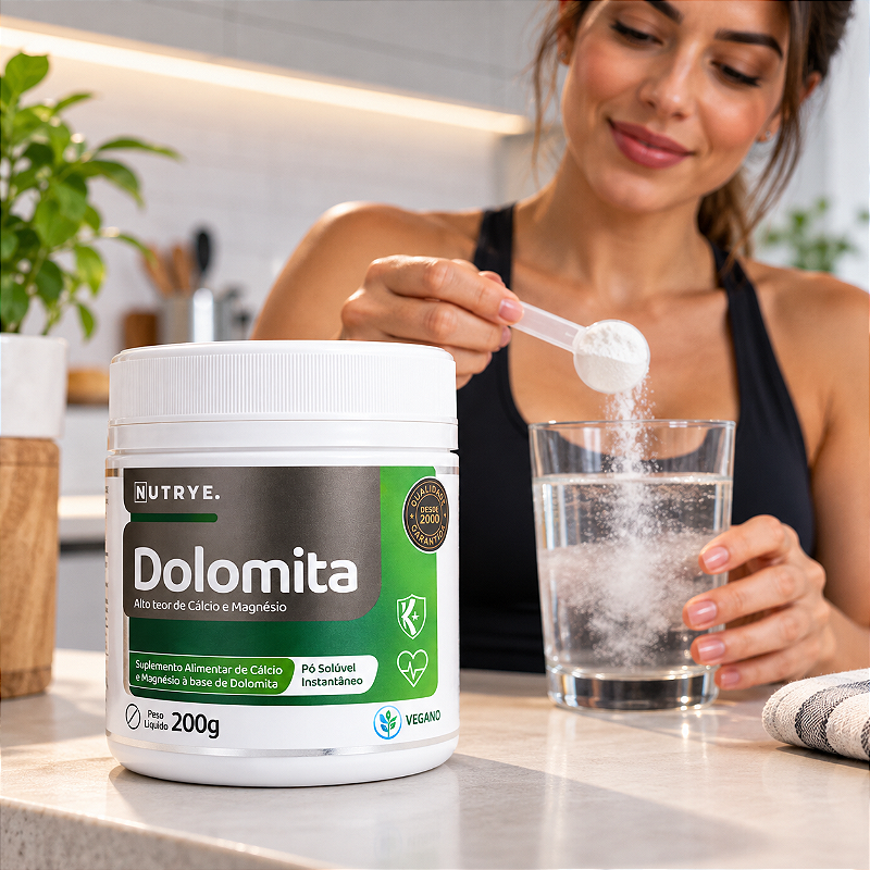 Suplemento de Dolomita em pó 200g