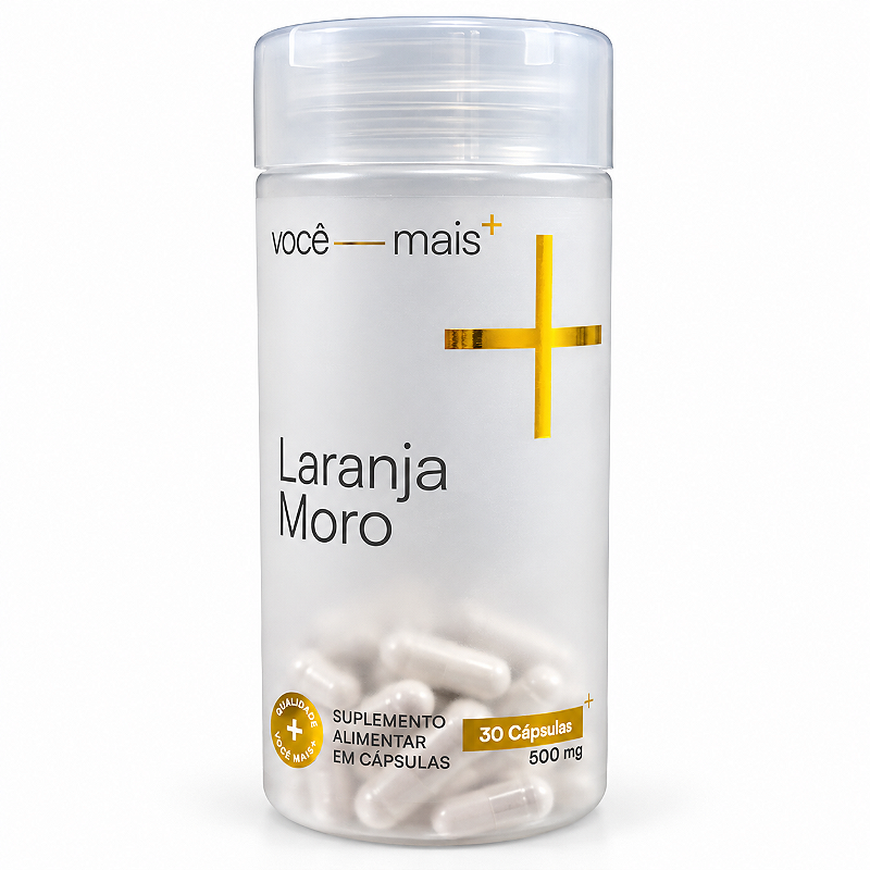Laranja Moro 500mg 30 Cápsulas