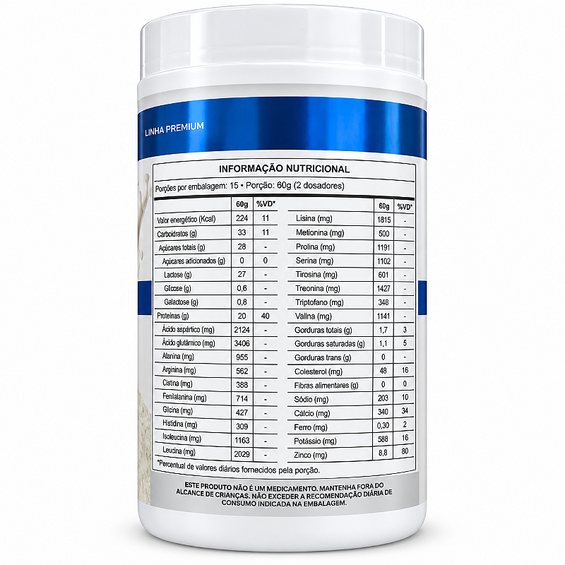 Whey Protein Supreme 900g Sabor Leite me Pó