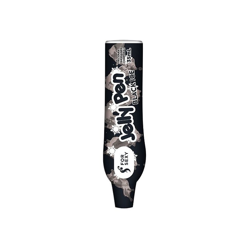 FORSEXY JELLY PEN - CANETA COMESTÍVEL - SABOR BLACK ICE - 35ML