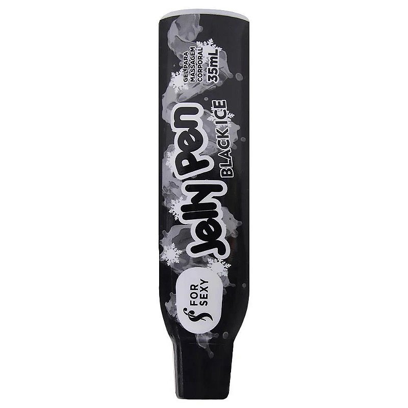 FORSEXY JELLY PEN - CANETA COMESTÍVEL - SABOR BLACK ICE - 35ML