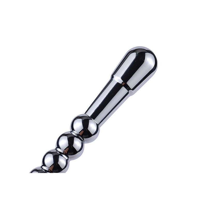 PLUG ANAL COM CHICOTE E CORRENTE