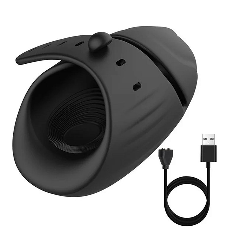 Bobby Penis Head Stimulator - Capa Peniana Masturbadora Recarregável vibratória