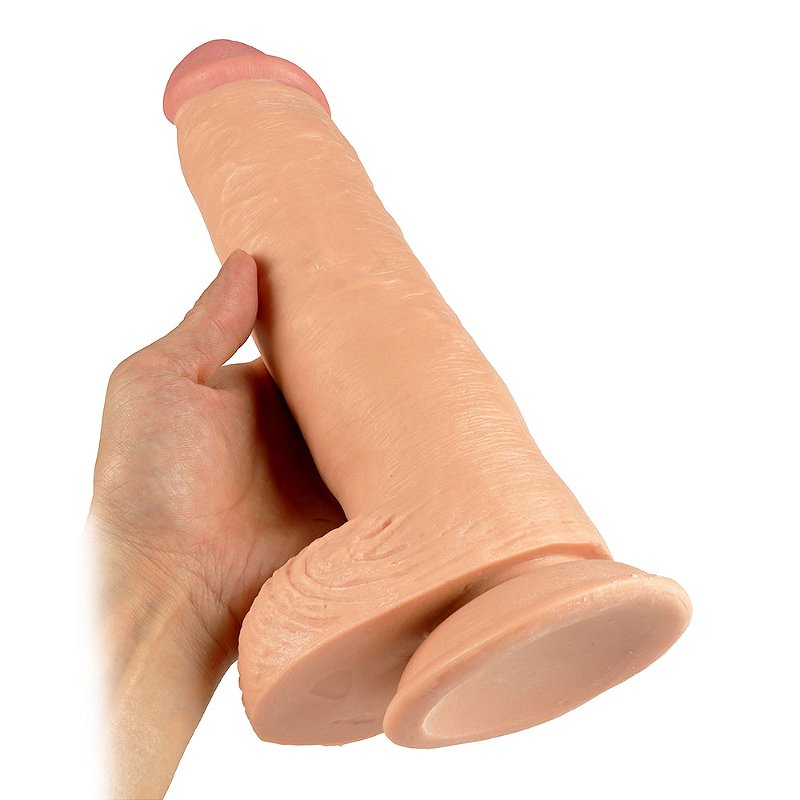 LIFELIKE SHYPLAY REALISTIC DILDO - Pênis Realístico cyber skin macio com ventosa 28 X 5,8Cm