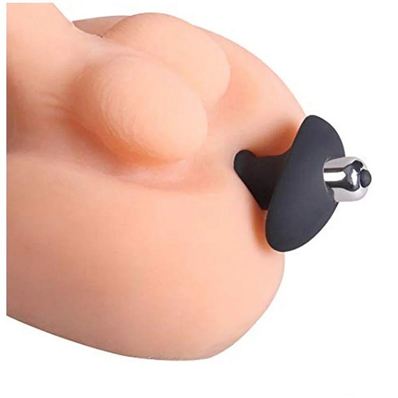 S-HANDE BUBBLE - PLUG ANAL SILICONE COM VIBRADOR - 11 X 2,8 cm