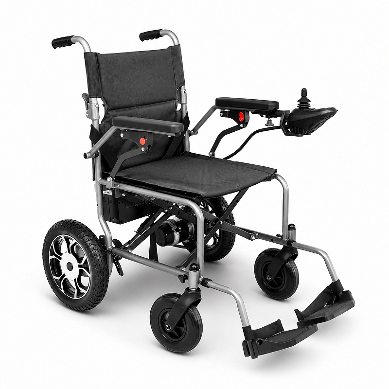 Cadeira De Rodas Motorizada Super Leve Até 120kg D750 Light – Dellamed