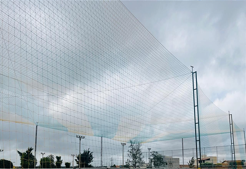 Rede de Proteção quadras e campos de futebol Fio 4(Duas Cores)