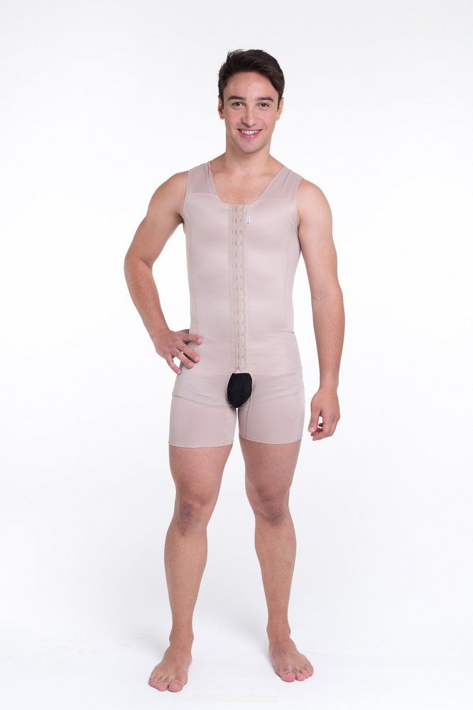 Cinta Masculina Regata Short Alta Compressão Biobela 1621