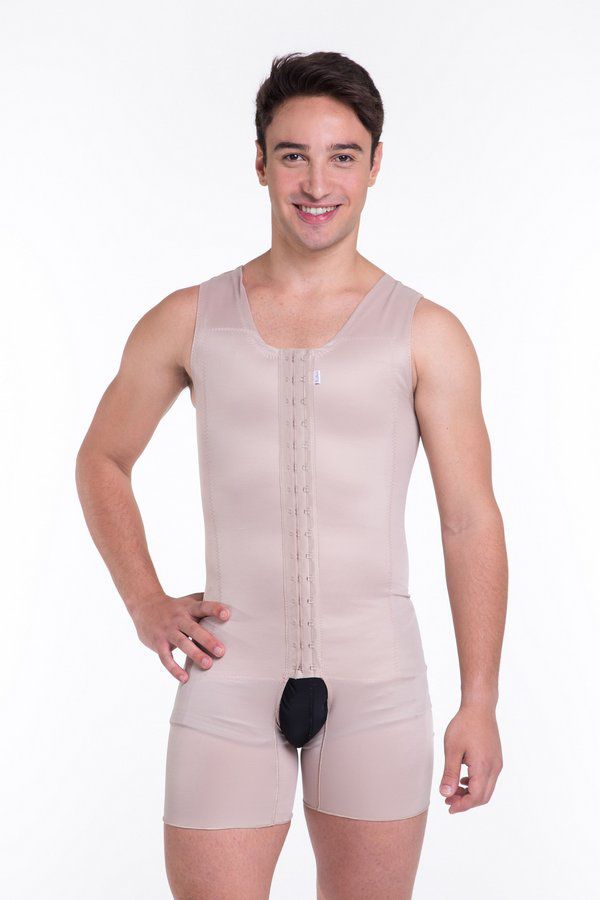 Cinta Masculina Regata Short Alta Compressão Biobela 1621