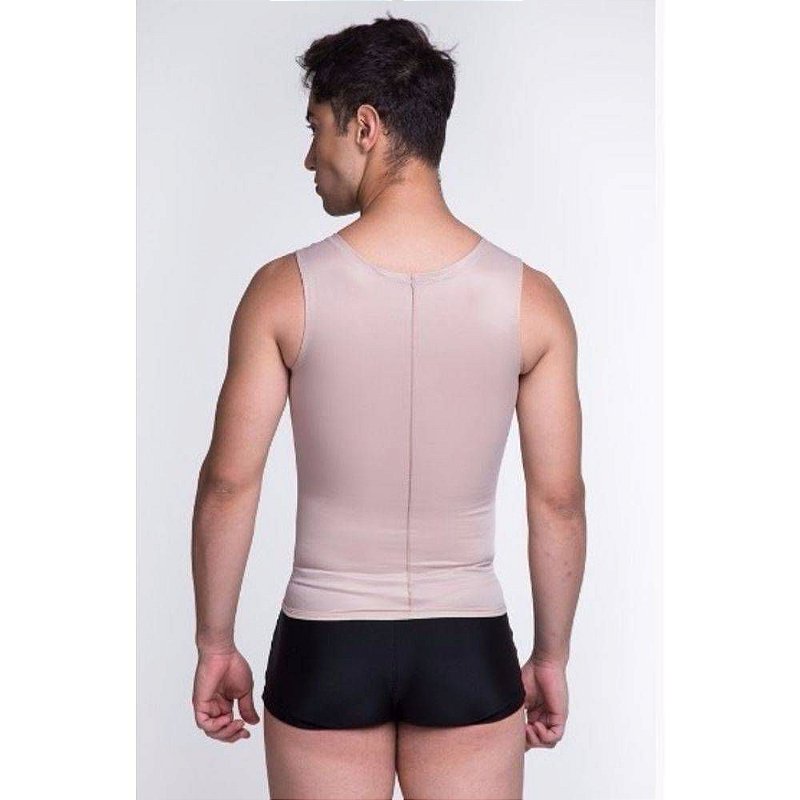 Colete Regata Masculino com Fecho Frontal Linha Compress Biobela 1620