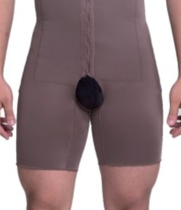 Macacão Pós-Cirúrgico Masculino Premium Perna Curta Biobela 16321