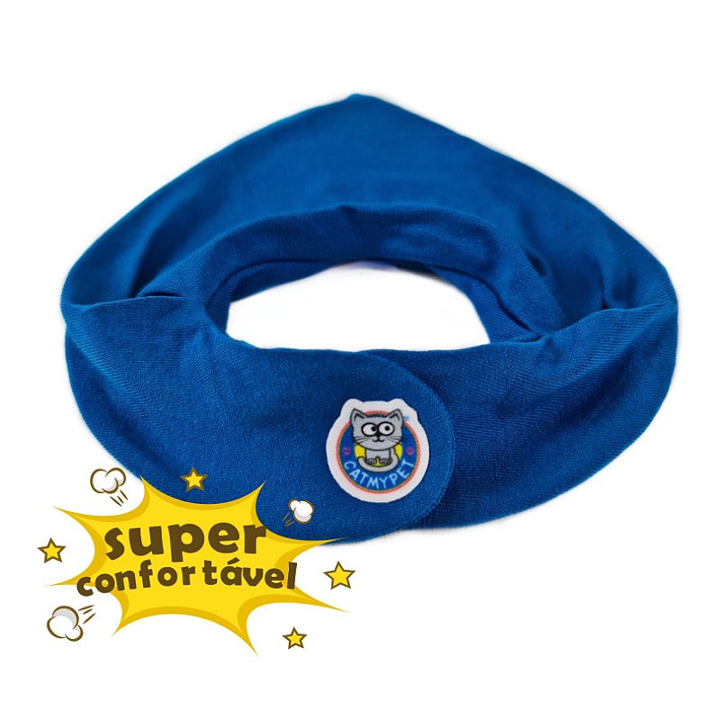 Bandana Capa Cat - Azul Royal