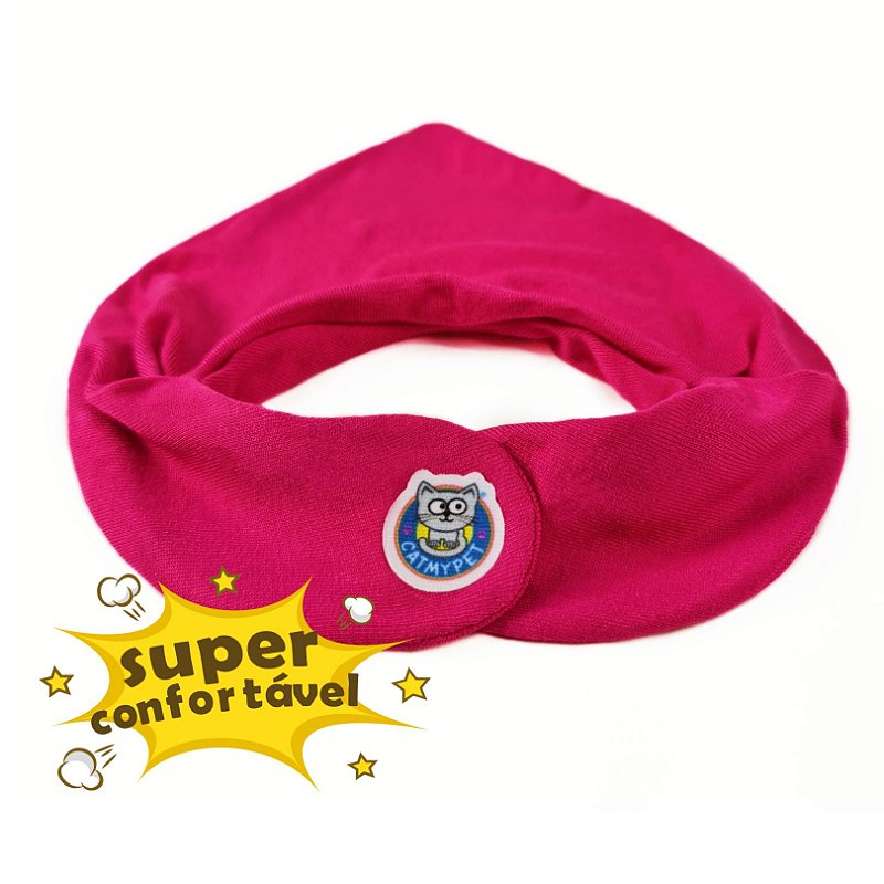 Bandana Capa Cat - Rosa Pink
