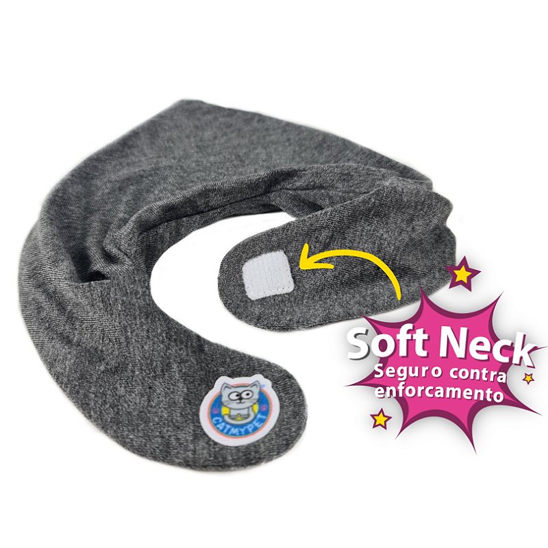 Bandana Capa Cat - Mescla Escura