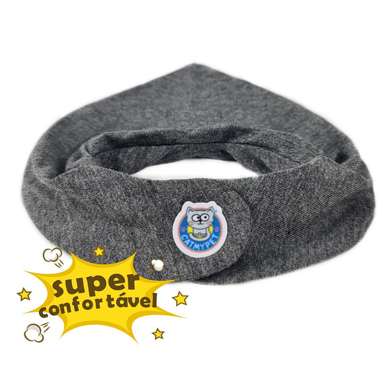 Bandana Capa Cat - Mescla Escura
