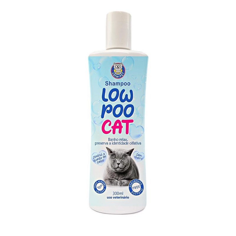 Low Poo Cat 300ml - Shampoo para Gatos