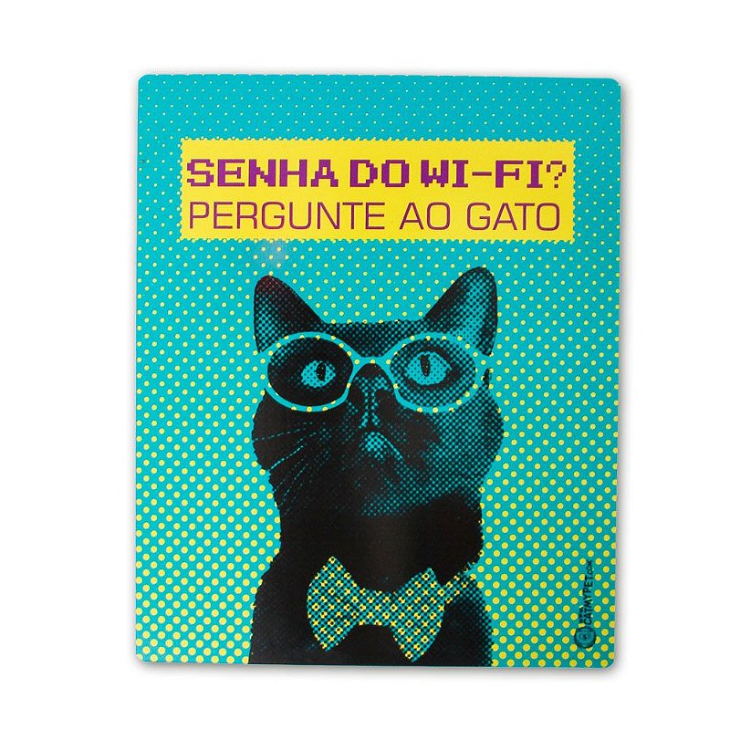 Placa Decorativa - Senha do Wifi