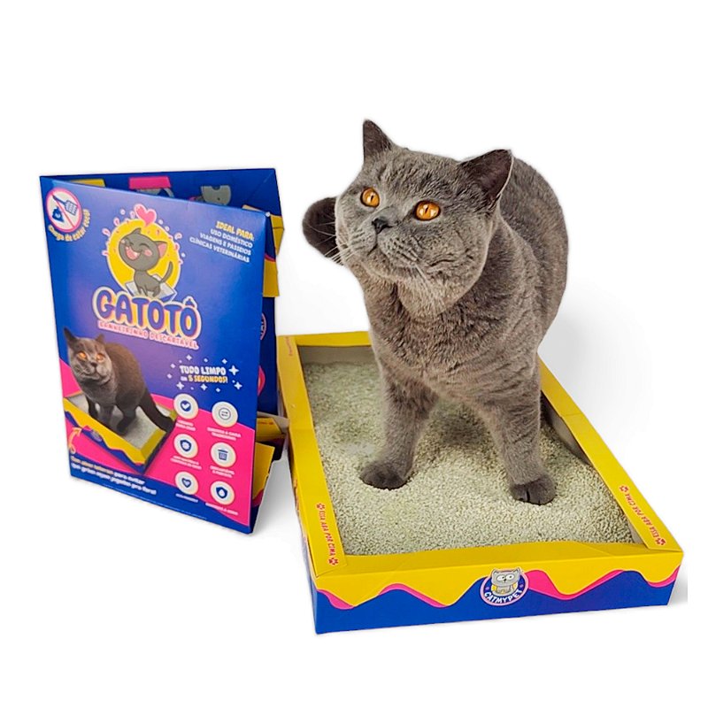 Gatotô Banheirinho Descartável