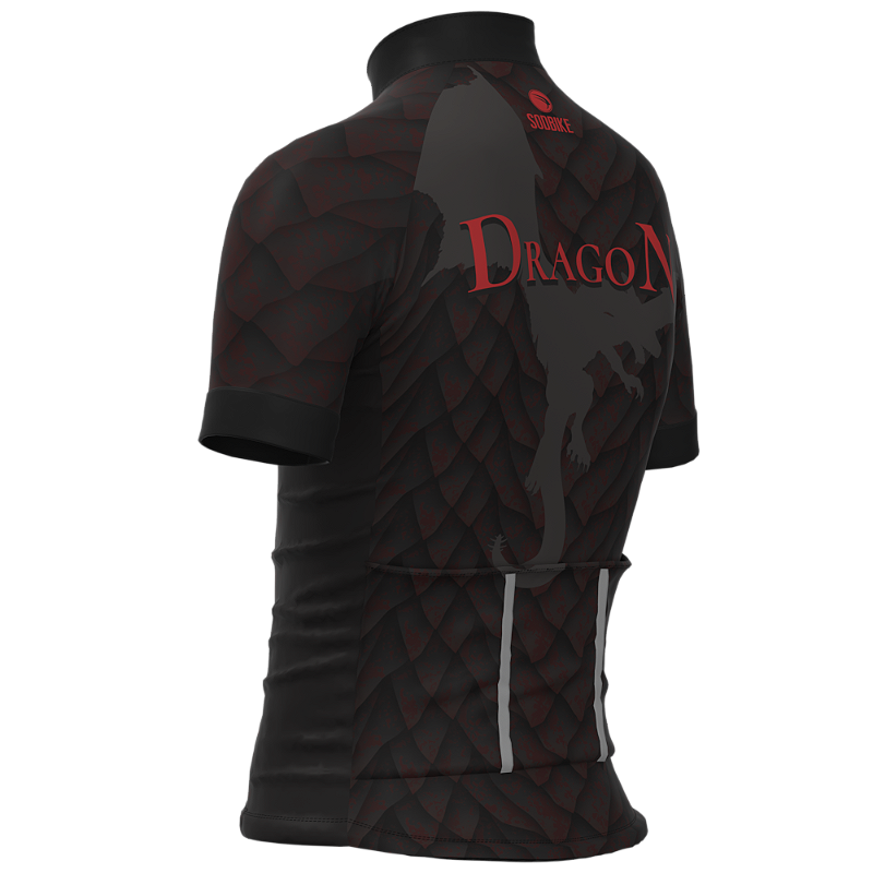 CAMISA CICLISMO INFANTIL SÓDBIKE, PROTEÇÃO SOLAR 20, ZIPER FULL, DRAGON