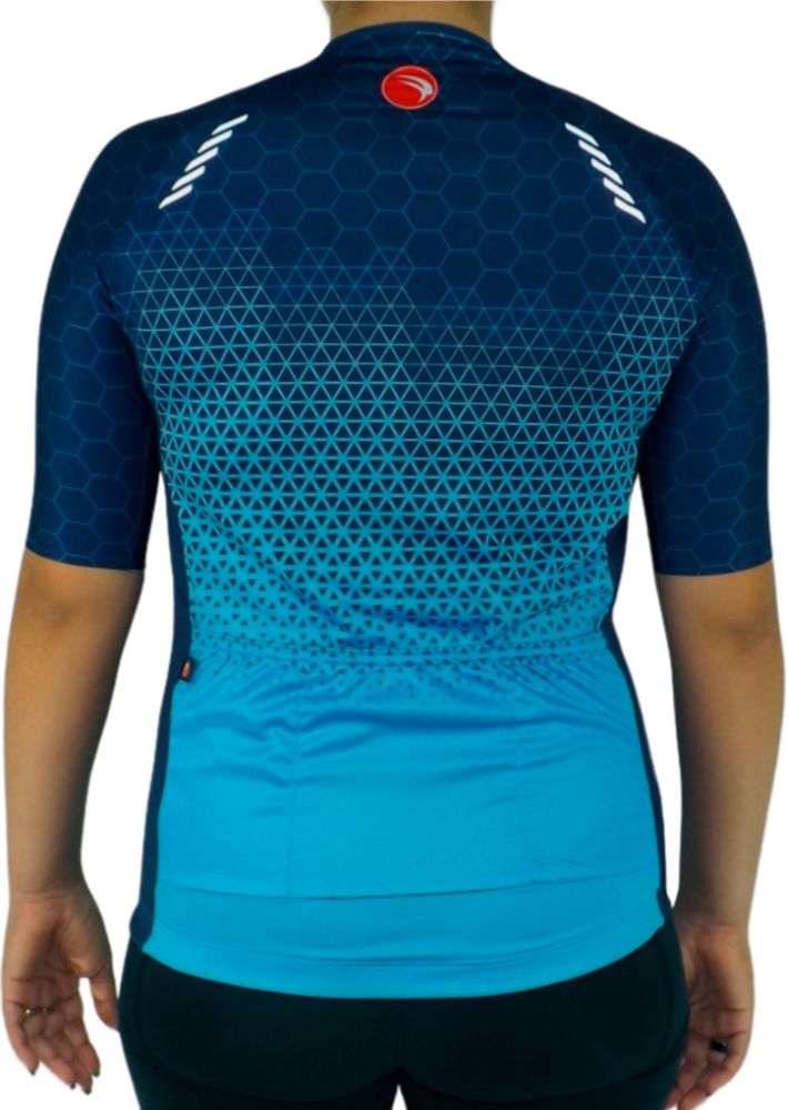 CAMISA CICLISMO UNISSEX ELITE SÓDBIKE, PROTEÇÃO SOLAR 50, ZIPER FULL