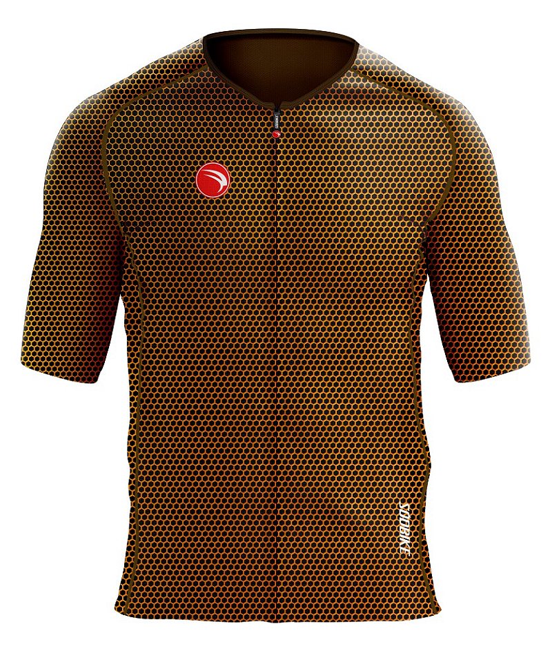 CAMISA CICLISMO UNISSEX PRÓ SÓDBIKE, PROTEÇÃO SOLAR 50, ZIPER FULL