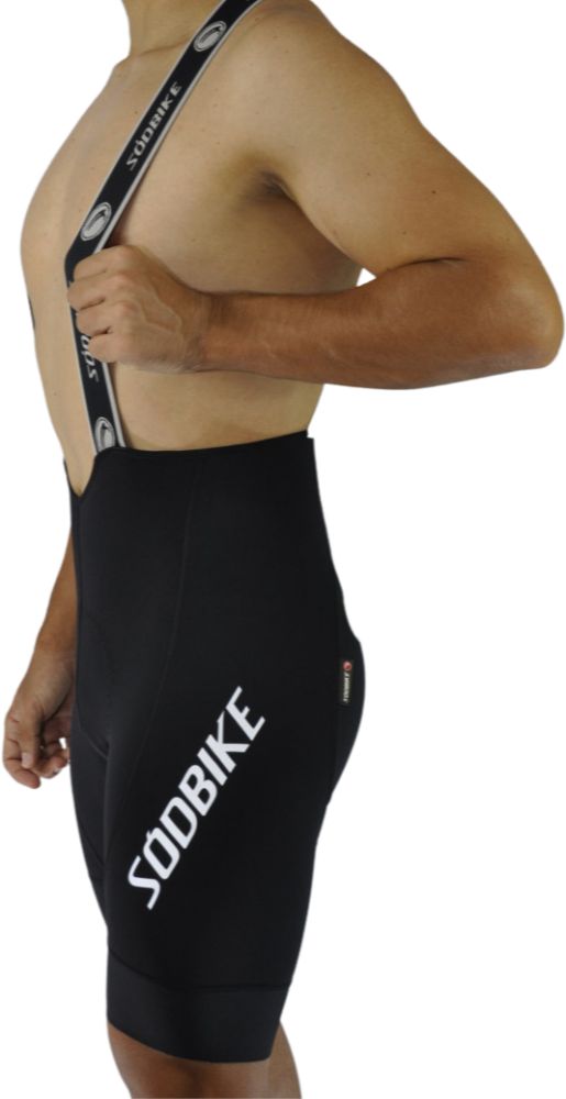 BRETELLE MASCULINO CICLISMO PREMIUM SÓDBIKE, FORRO GEL E ESPUMA MISTO