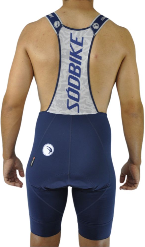 BRETELLE MASCULINO CICLISMO PREMIUM SÓDBIKE, FORRO GEL E ESPUMA MISTO