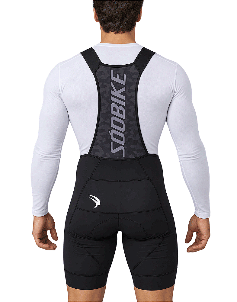 BRETELLE MASCULINO CICLISMO ELITE SÓDBIKE, FORRO GEL E ESPUMA MISTO