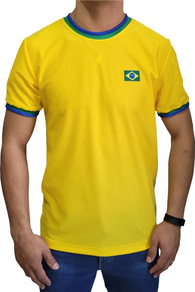 CAMISETA BRASIL DRY CASUAL