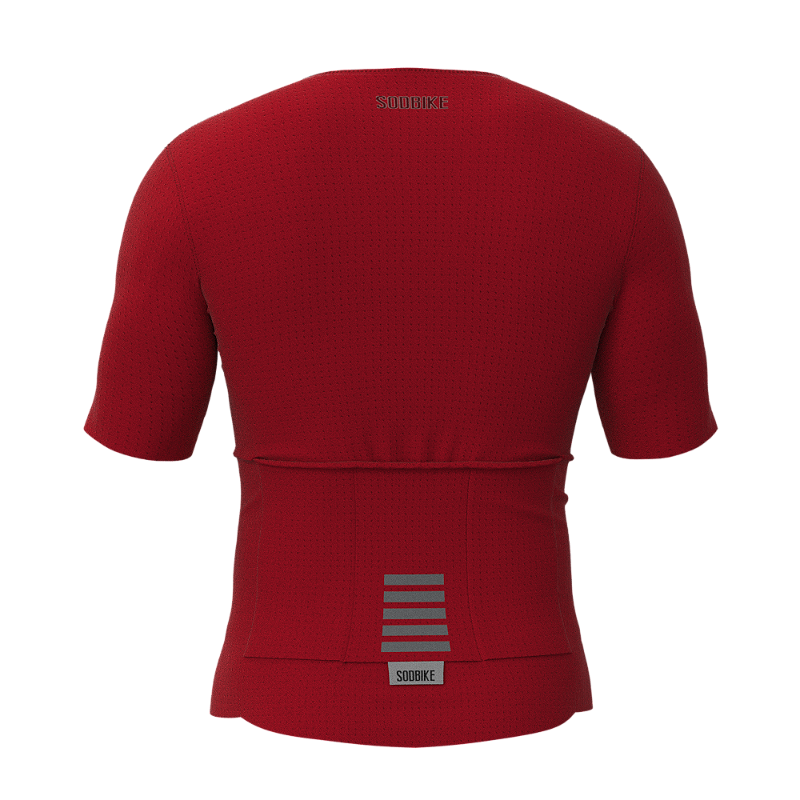 Camisa Ciclismo Confort Aero Rubi