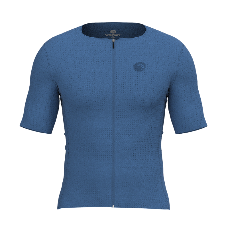 Camisa Ciclismo Confort Aero Marinho
