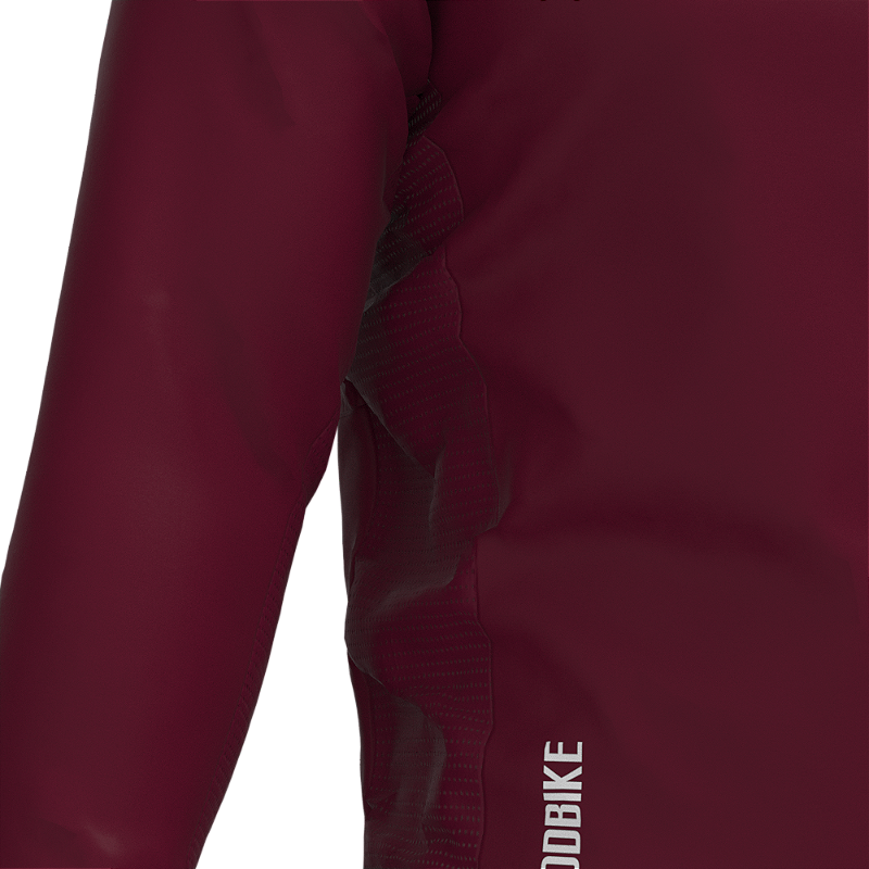 CORTA VENTO CICLISMO FEMININO SÓDBIKE, 3 BOLSOS, ZIPER FULL, MARSALA