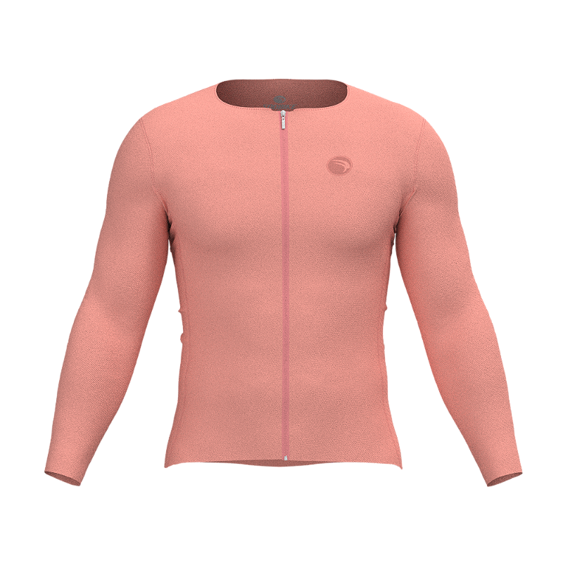Camisa Ciclismo Confort Classic Coral Manga Longa