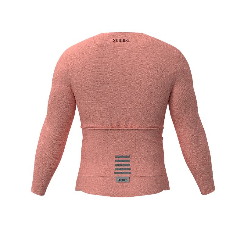 Camisa Ciclismo Confort Classic Coral Manga Longa