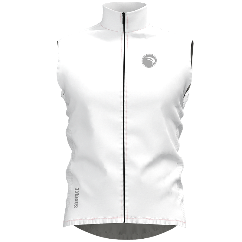 COLETE CORTA VENTO CICLISMO SÓDBIKE, 3 BOLSOS, ZIPER FULL - FEMININO