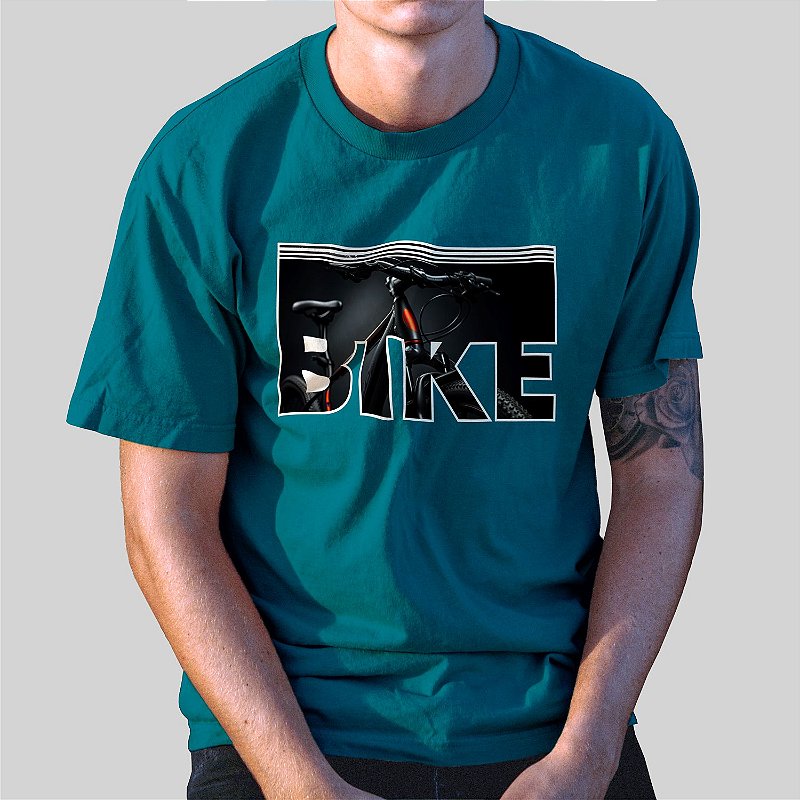 Camiseta Casual 100% Algodão - BIKE