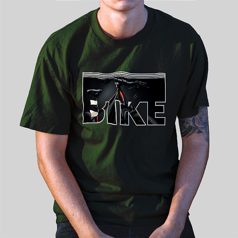 Camiseta Casual 100% Algodão - BIKE