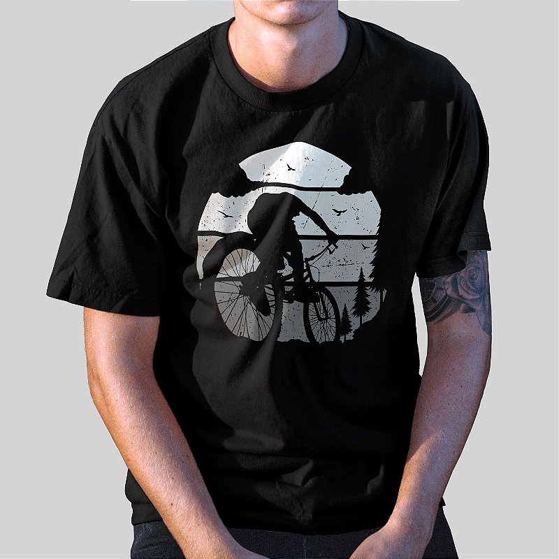 Camiseta Casual 100% Algodão