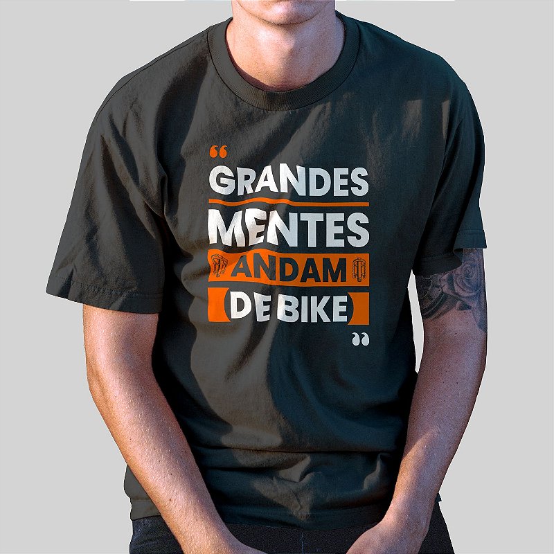 Camiseta Casual 100% Algodão