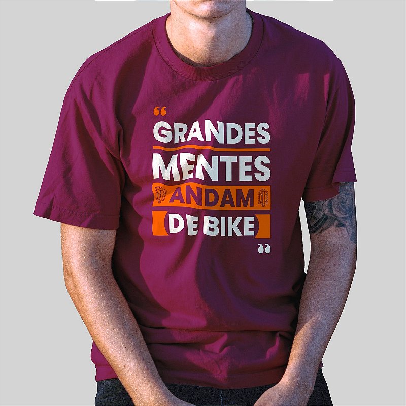 Camiseta Casual 100% Algodão