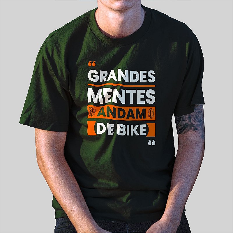 Camiseta Casual 100% Algodão