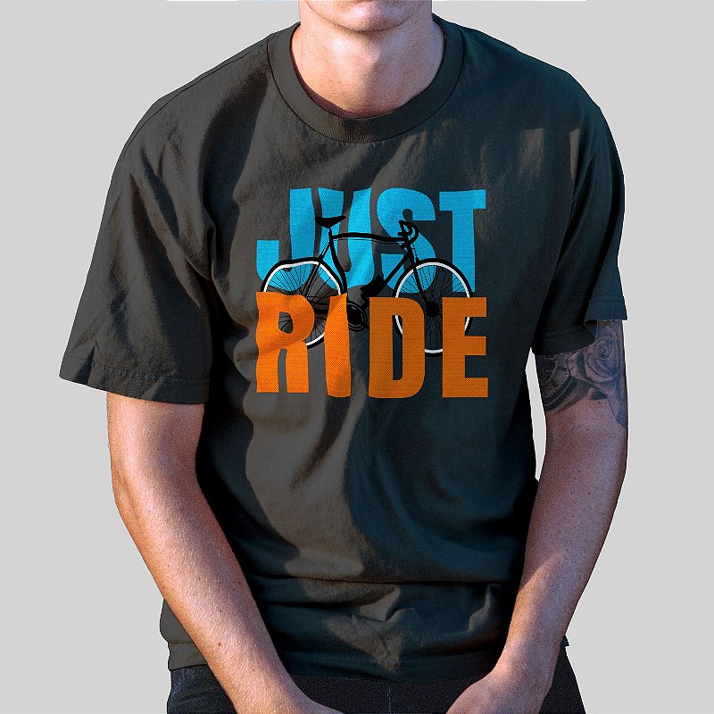Camiseta Casual 100% Algodão