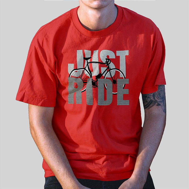 Camiseta Casual 100% Algodão