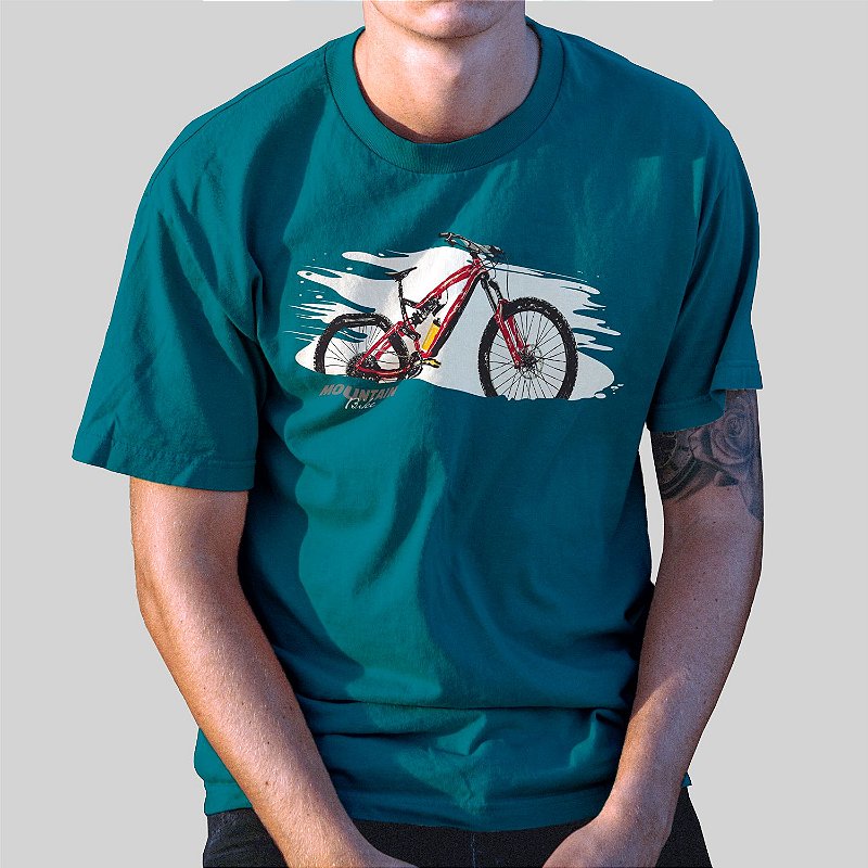 Camiseta Casual 100% Algodão