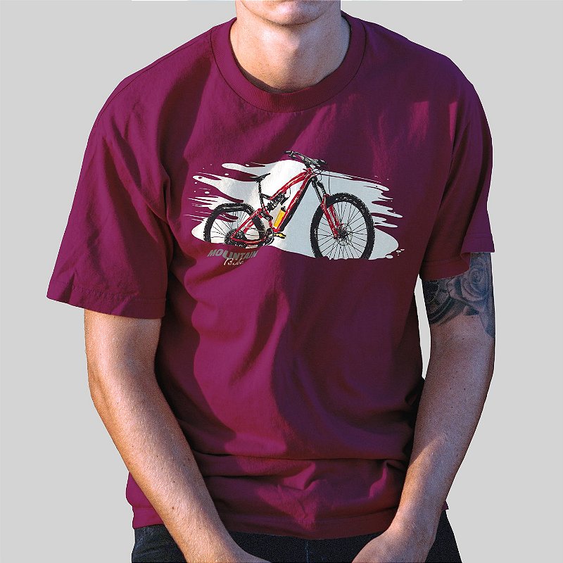 Camiseta Casual 100% Algodão