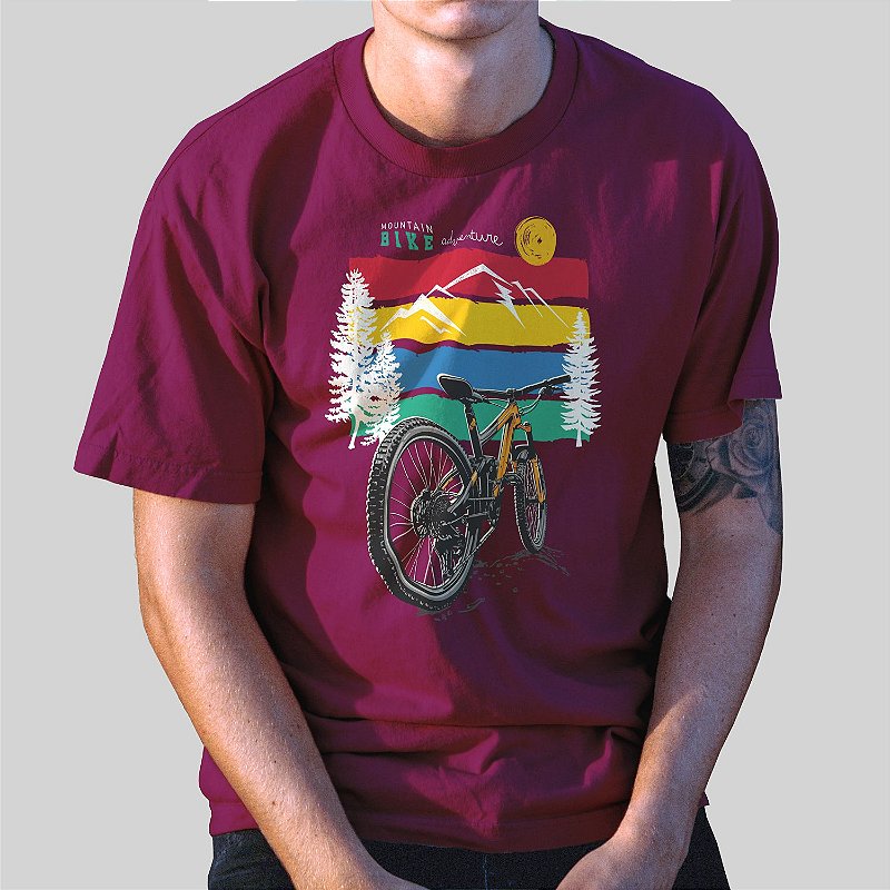 Camiseta Casual 100% Algodão