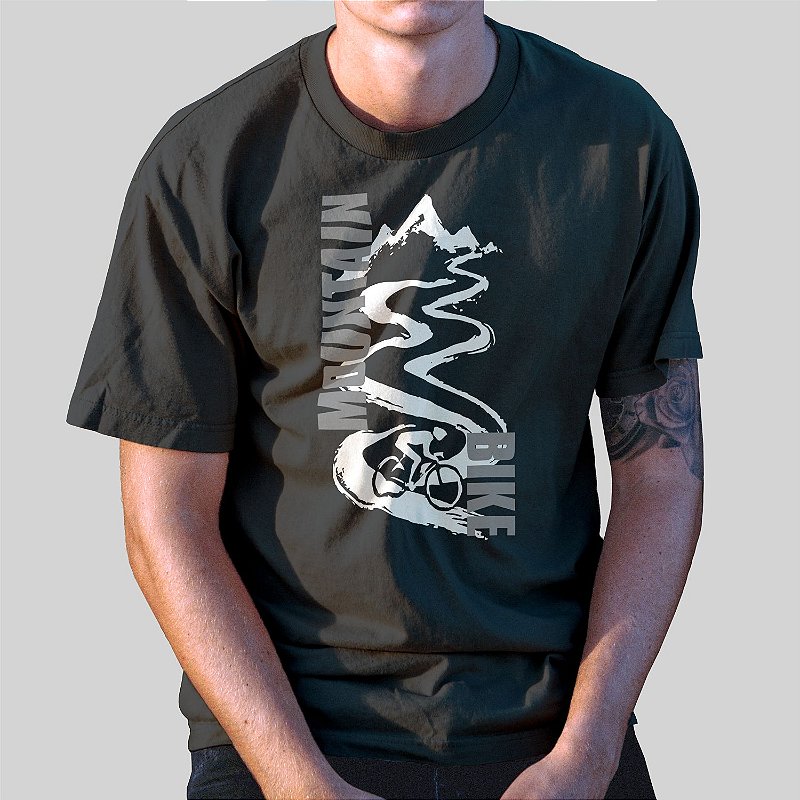 Camiseta Casual 100% Algodão