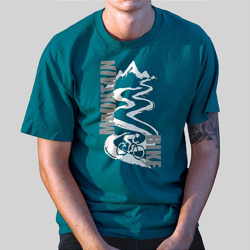 Camiseta Casual 100% Algodão