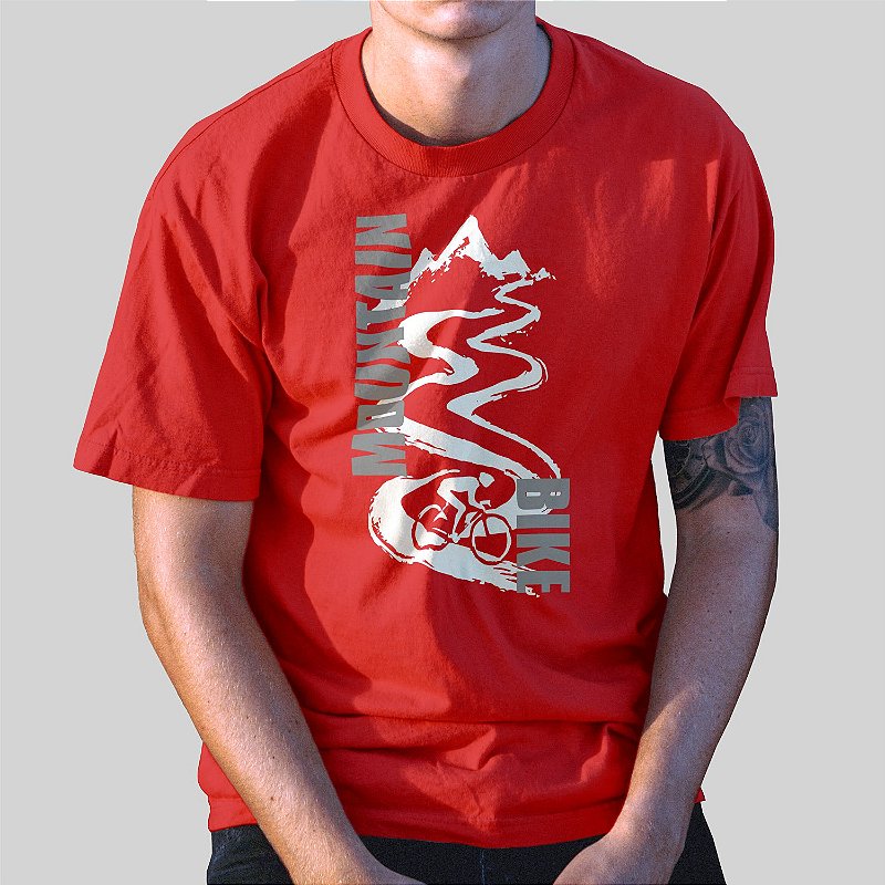 Camiseta Casual 100% Algodão